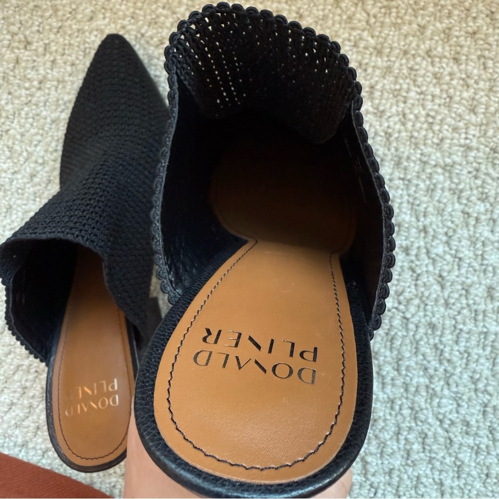 Donald Pliner Vami Black Basic Elastic Mules In S… - image 8
